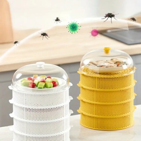 5 layer food dust cover anti-insect and anti-fly leftovers storage artifact