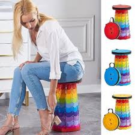 Portable Rainbow Folding Chair